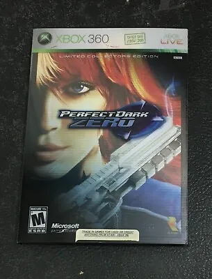 $14.91 • Buy Perfect Dark Zero Limited Collector's Edition SteelBook 2 Disc Xbox 360 W/MANUAL