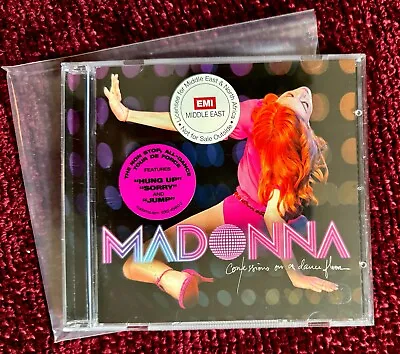 Madonna Confessions Dance Floor  Promo Middle East Emi Hype Sticker Not For Sale • $40