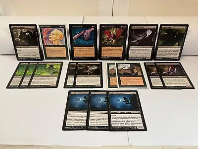 Lot Of 18 MTG Magic The Gathering *Vampire* Black/Swamp Shaman/Rogue/Scout/Bat • $11.99