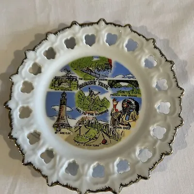 Vintage Souvenir Plate Mohawk Trail • $4