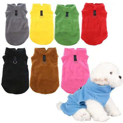 $10 • Buy Chihuahua Puppy Sweater Fleece Clothes For Small Pet Dog Warm Clothing Apparel
