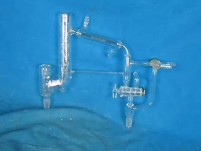 $399.04 • Buy Chemglass Vacuum Jacketed Vigreux Distillation Head 10/18 & 14/20 Joints, Glass