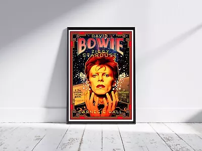 David Bowie - Music Concert Gig Poster - Retro Rock - Art Print - A5 A4 A3 #168 • £4.99