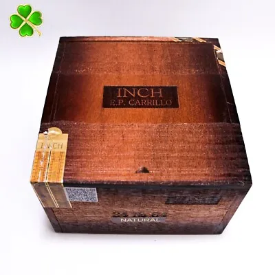 Inch No. 64 Natural Empty Wood Cigar Box 7  X 6.75  X 4.5  • $5.55