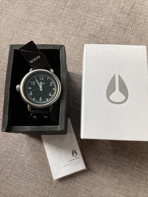 £86 • Buy Nixon Watch October Steel Black 300m Swiss