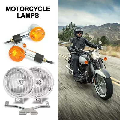 Passing Turn Signals Light Bar Spot Light Bar For Kawasaki Vulcan VN 800 9001500 • $66.86