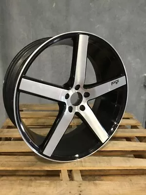 Niche Milan M124 Black Machined Spoke Faces 22x9 +38 5x114.3 Wheel Single Rim • $365.40