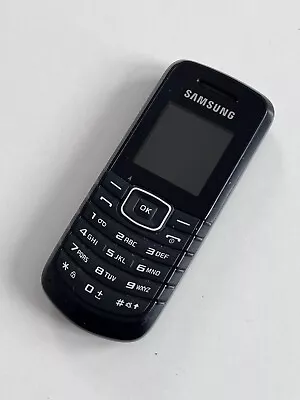 Samsung E1080i - Black (Unlocked) Mobile Phone - Fully Working And Tested • £10.99