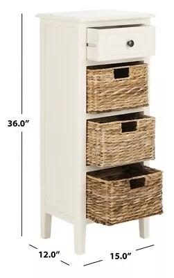 Safavieh MICHAELA STORAGE UNIT Reduced Price 2172724321 AMH5744B • $102