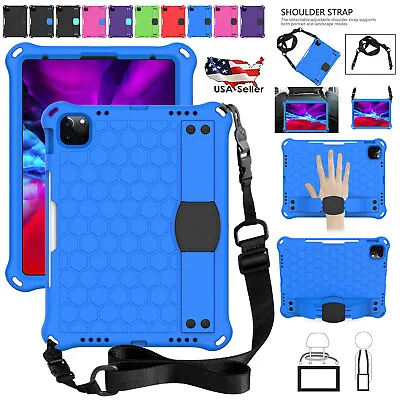 Shockproof Rubber Case For IPad 10th 9 8 7 5 6 Mini 2022 Air 5 Stand Strap Cover • $18.19