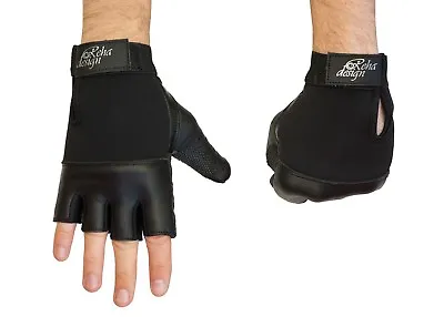 Premium Wheelchair Gloves Leather - REHADESIGN ULTRA-GRRRIP WHEELCHAIR GLOVES • $59