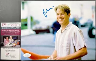 Matt Damon Signed Good Will Hunting 8x10 Photo C Autograph Will JSA COA • $99.95