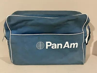 1970s Vintage Pan American Carry On Flight Bag  • $29.99