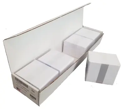 500 BLANK WHITE PVC ID CARDS 30mil CR8030 Plastic ID Cards • $49