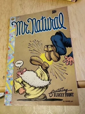 Vintage 1st Edition Comic Book 1970 Mr. Natural Underground R. Robert Crumb Htf • $99.99