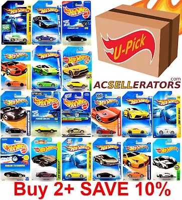 🔥 Hot Wheels Supercars & Exotics 🌴 1980-2000's YOU PICK 🚗🚙🚓 NEW 1/15 ✅ • $14.99