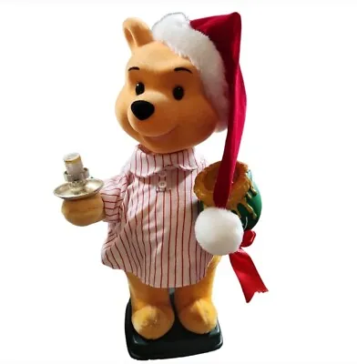 Vtg 90s Telco Disney Winnie The Pooh Animated Christmas Electric Candle Light • $250