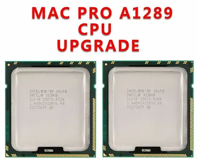 Matched Pair 12 Core 3.46GHz XEON X5690 CPU Processor 2010 2012 Mac Pro 51 • $149.95