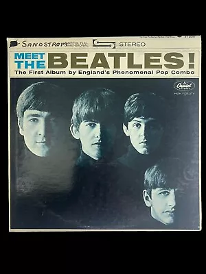 The Beatles – Meet The Beatles! ST 2047 Stereo 1st Los Angeles Press US 1964 • $149.99
