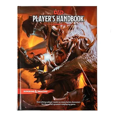$60.72 • Buy Dungeons And Dragons - Player's Handbook 5th Edition - D&D Core Rulebook - NEW
