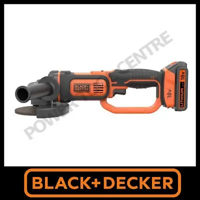 Black & Decker BCG720D13 18 Volt Angle Grinder + 2Ah Battery Charger & 3 Discs  • £94.99