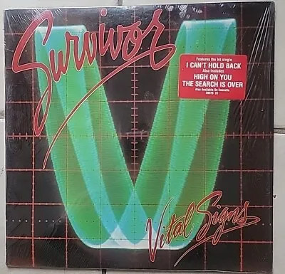 Survivor Vital Signs LP 1984 Shrink Wrap And Hyper Sticker FZ 39578  • $40