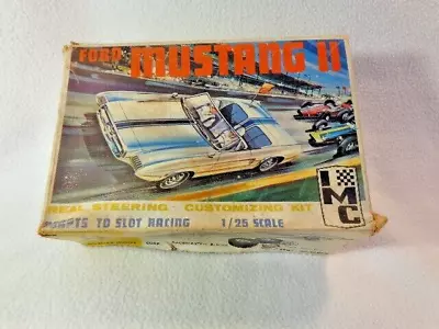 Vintage IMC Ford Mustang II 1/25 Scale Customizing Model Kit • $9.99