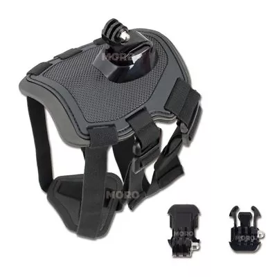 Fetch Dog Harness Chest Shoulder Strap Belt Mount GoPro Camera Hero 10/6/5/7/8/9 • $23.63