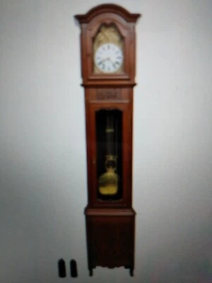 $1265 • Buy Antique French Oak  Morbier  Longcase Clock 19th.c  Signed  Becq A Briey .