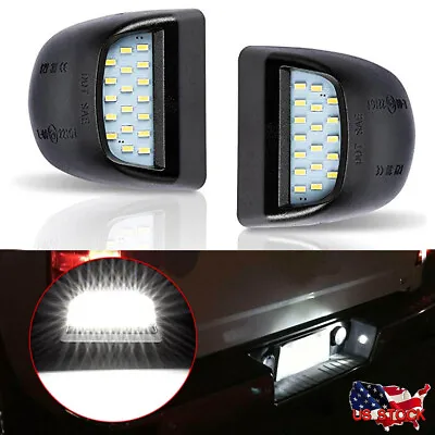 2x LED License Plate Tag Light Lamp For Chevy Silverado 1500 2500 3500 1999-2013 • $11.97