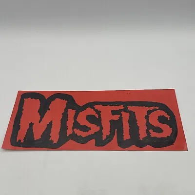 HUGE Misfits Official PROMO Sticker 12”x5” Samhain Danzig Jerry Only Doyle Punk • $75