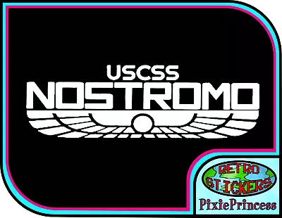 £3.05 • Buy Alien Aliens O Nostromo Xenomorph Vinyl Sticker Car Truck Wall Window Decal