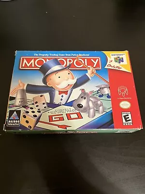 Monopoly - Nintendo 64 N64 - CIB COMPLETE - Tested - Authentic MINT • $39.99