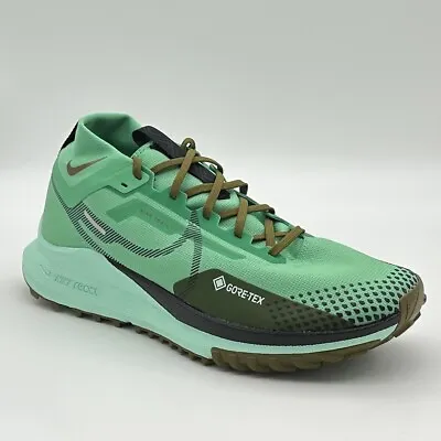 Nike React Pegasus Trail 4 GORE-TEX Green Olive Men's Shoes Size 11.5 DJ7926-301 • $84.99