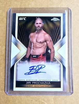 2024 Topps Chrome UFC Jiri Prochazka Main Event Auto MMA • $18.99