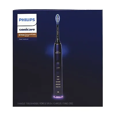 Philips Sonicare DiamondClean Smart 9700 Blue 8 Brushes In Box • $299