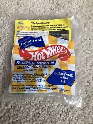 McDonald's Happy Meal Toy - Hot Wheels Racing Series - Quaker State Racer #62 • $5