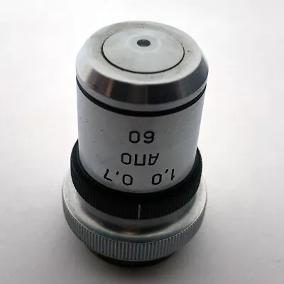 LOMO Objective APO Phase 60 X 10-07 Correct Ring Microscope Zeiss • $88