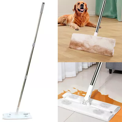 Static Cleaning Mop Sweeper Wet Or Dry Wipes Laminate Wood Tile Floor Cleaner • £7.99