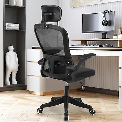 Office Chair High Back Ergonomic Desk Chair Mesh Chair With Lumbar Support A • $44.98