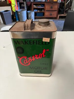 Wakefield Castrol GTX2 Motor Oil - 5 Litre Oil Tin • $50