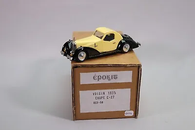 1935 LG1773 EPOKIT 58 1/43 Resin Mounted Kit Neighbor Coupe C-27 Black Yellow • $72.66