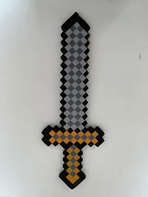 Minecraft Large Costume Diamond Foam Sword Cosplay Role Playing Fun 18” • $19