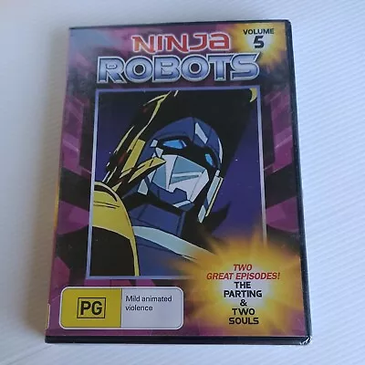 Ninja Robots Volume 5 New & Sealed Region Free PAL Animation  • $16.99