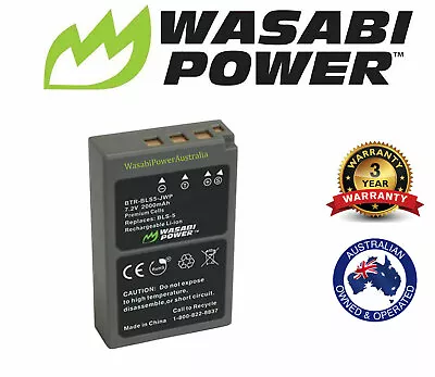  Wasabi Power (2000mAh) Battery For Olympus BLS-5 BLS-50 PS-BLS5  • $33.50