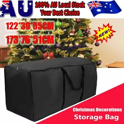 Waterproof Extra Large Storage Bags Outdoor Christmas Xmas Tree Cushion Bags • $20.96