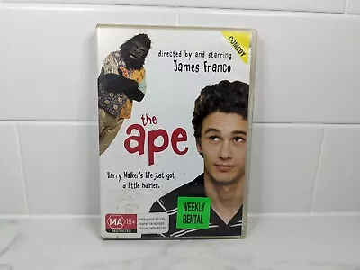 The Ape DVD R4 James Franco Comedy Drama RARE HTF FAST & TRACKED POST GC • $12.49