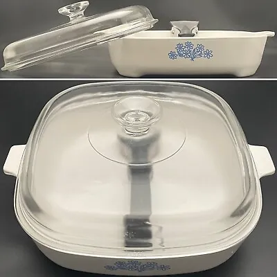 Corning Ware Microwave Browning Dish For Montgomery Ward Made In USA 10x10x2  • $32