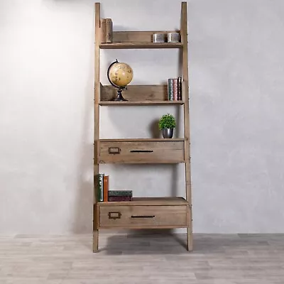 Reclaimed Timber Ladder Back Shelves • £520