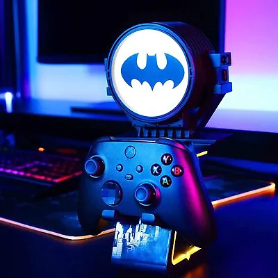 Batman Light-Up Twin USB Playstation XBOX Gaming Controller Holder Stand Cradle • $119